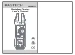 Mastech MS2601 User Manual preview