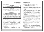 Preview for 4 page of Mastech MS2601 User Manual