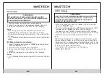 Preview for 7 page of Mastech MS2601 User Manual