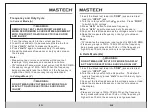 Preview for 9 page of Mastech MS2601 User Manual