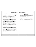 Preview for 6 page of Mastech ms5908 Operation Manual