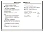 Предварительный просмотр 9 страницы Mastech MS6252A Operation Manual