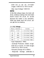 Preview for 16 page of Mastech MS8201H Operator'S Manual