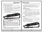 Preview for 10 page of Mastech MS8211D Instruction Manual