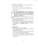 Preview for 14 page of Mastech MS8230B User Manual