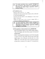 Preview for 15 page of Mastech MS8230B User Manual