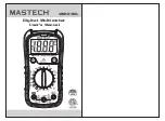 Mastech MS8238A User Manual предпросмотр