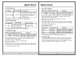 Preview for 8 page of Mastech MS8238A User Manual