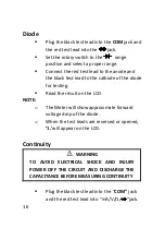 Preview for 17 page of Mastech MS8239B User Manual