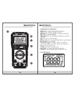 Предварительный просмотр 4 страницы Mastech MS8251A Operation Manual