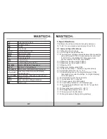 Preview for 5 page of Mastech MS8251A Operation Manual