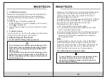 Preview for 8 page of Mastech MS8265 Operator'S Instruction Manual