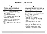 Preview for 10 page of Mastech MS8265 Operator'S Instruction Manual