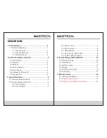 Preview for 2 page of Mastech MS8321A Manual