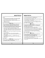 Preview for 8 page of Mastech MS8321A Manual