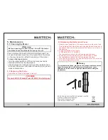 Preview for 9 page of Mastech MS8321A Manual