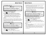 Preview for 8 page of Mastech MS8332C User Manual