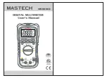 Mastech MS8361D User Manual preview