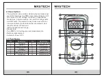 Preview for 5 page of Mastech MS8361D User Manual