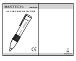 Preview for 1 page of Mastech MS8900 Quick Start Manual