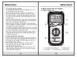 Preview for 5 page of Mastech MY70 Operation Manual