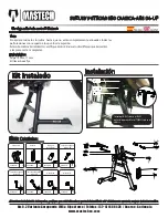 Mastech SUZUKI V-STROM 650 CLASICA-ABS 04-UP Assembly Instructions предпросмотр