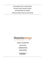 Preview for 1 page of Mastella Design FOR YOU VA85 Installation Instructions Manual