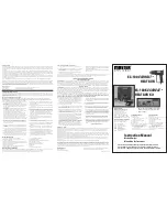 Preview for 2 page of Master Appliance EC-100K ECOHEAT Instruction Manual