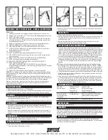 Preview for 2 page of Master Appliance ECONOIRON EI-20 Instruction Manual