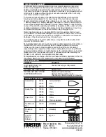 Preview for 3 page of Master Appliance MICROPRO BT-30 Instructions