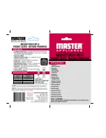 Preview for 1 page of Master Appliance Microtorch MT-5 User Manual