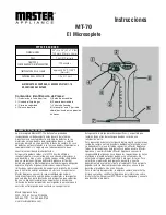 Preview for 3 page of Master Appliance Microtorch MT-70 Instructions Manual