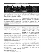 Preview for 5 page of Master audio TP2400 Instruction Manual