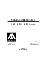 Master audio X-18W User Manual preview