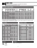 Preview for 2 page of Master Bilt BEL-2-30 Specification Sheet