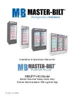 Preview for 1 page of Master Bilt BLG-23-HGP Installation & Operation Manual