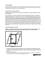 Предварительный просмотр 10 страницы Master Bilt CL-156 Installation And Operation Manual