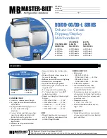 Master Bilt DD-26L Specification Sheet preview