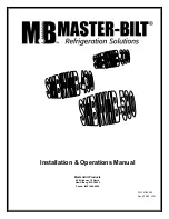 Предварительный просмотр 1 страницы Master Bilt FMB-430 Installation & Operation Manual