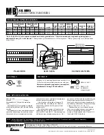 Preview for 2 page of Master Bilt Gelato Merchandise GEL Series Specifications