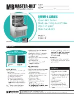 Preview for 1 page of Master Bilt QMVM-36L Specification Sheet