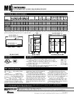 Предварительный просмотр 2 страницы Master Bilt TAC-27HDSA Specification Sheet