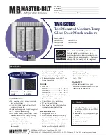 Предварительный просмотр 1 страницы Master Bilt TMG-27 Specification Sheet