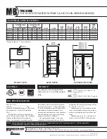 Предварительный просмотр 2 страницы Master Bilt TMG-27 Specification Sheet