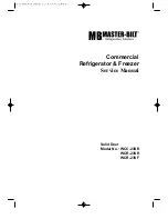 Предварительный просмотр 3 страницы Master Bilt WCC-23SR Service Manual