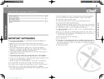 Preview for 2 page of Master Chef 043-1002-8 Instruction Manual