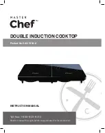 Preview for 1 page of Master Chef 043-1018-2 User Manual