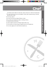 Preview for 3 page of Master Chef 043-1085-0 Instruction Manual