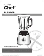 Master Chef 043-1325-0 Instruction Manual preview