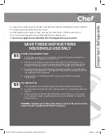 Preview for 3 page of Master Chef 043-1325-0 Instruction Manual